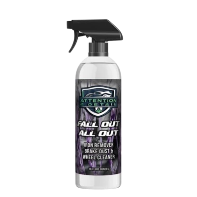 Attention 2 Detail-Fallout Allout; Iron &amp; Fallout Remover, Decontamination