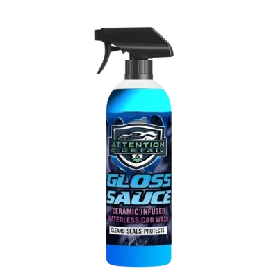 Attention 2 Detail-Gloss Sauce; Ceramic Waterless Wash, Sealant &amp; Quick detailer