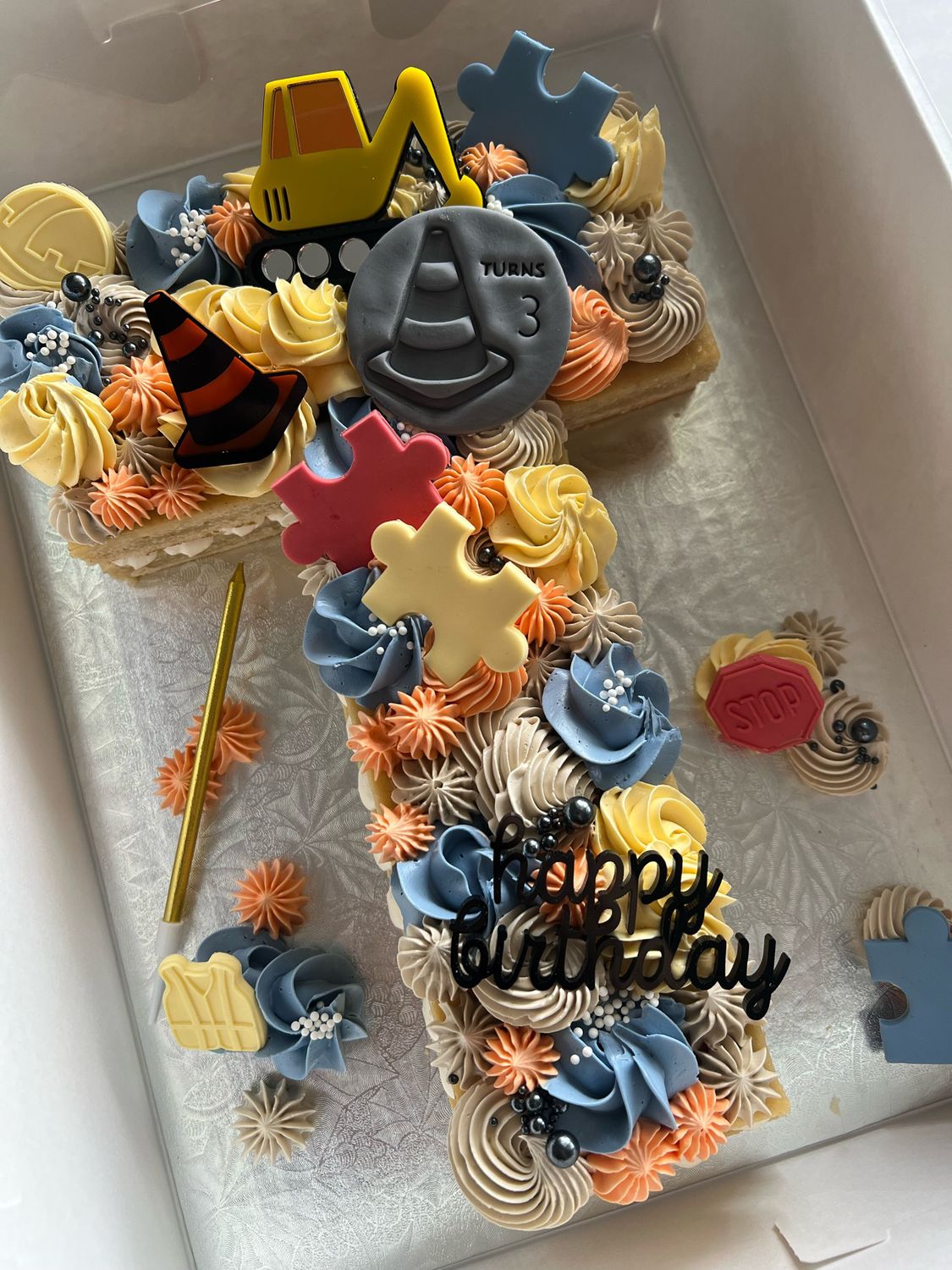 Number cake