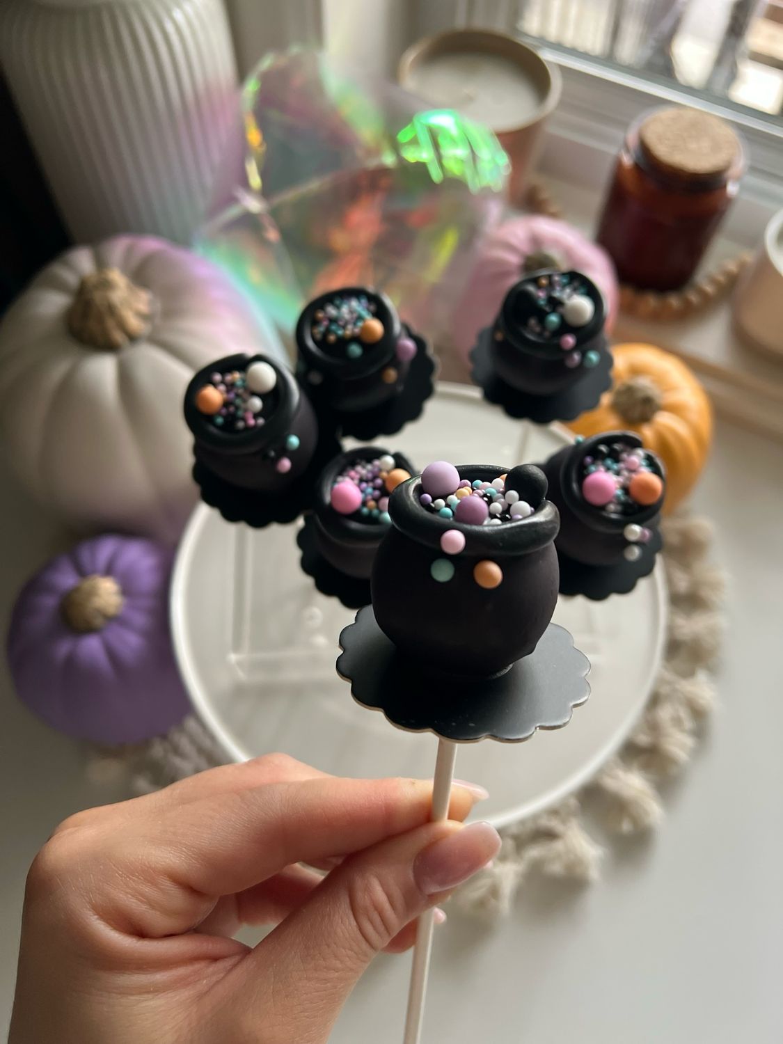 Halloween cake pop