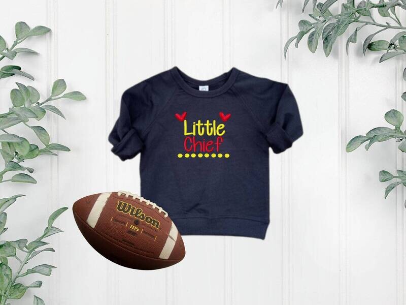 Kansas City Embroidered Kids Sweatshirt, Infant/Toddler/Youth Sweatshirt