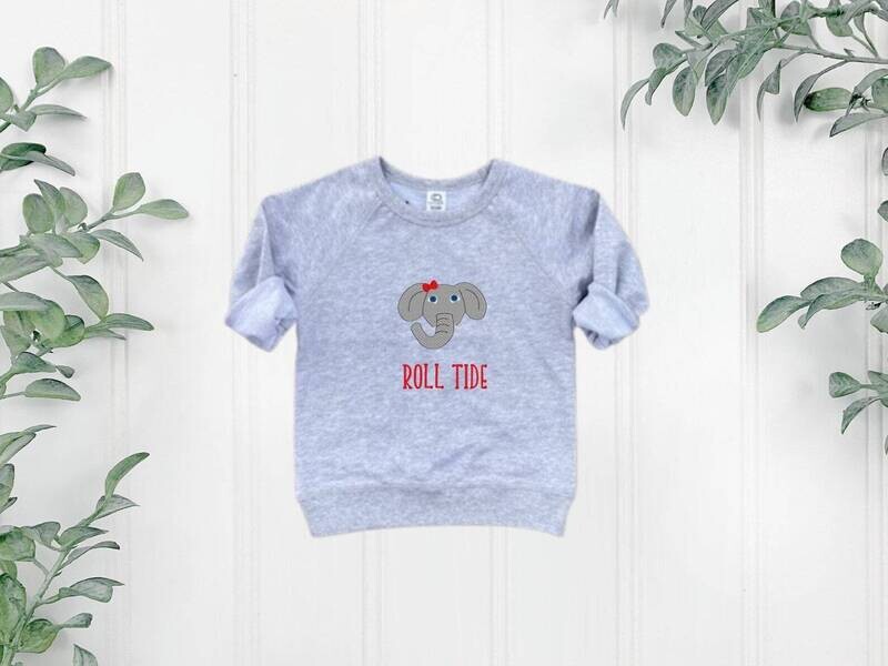 Alabama Spiritwear Kids Sweatshirt, Infant/Toddler/Youth Sweatshirt
