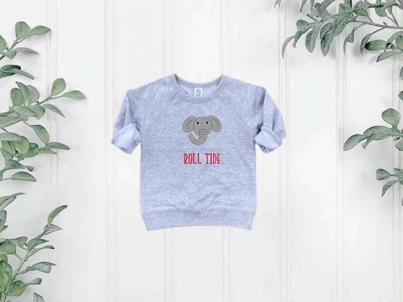 Alabama Spiritwear Kids Sweatshirt, Infant/Toddler/Youth Sweatshirt