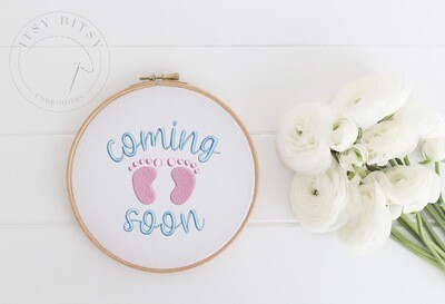 Embroidered Hoops