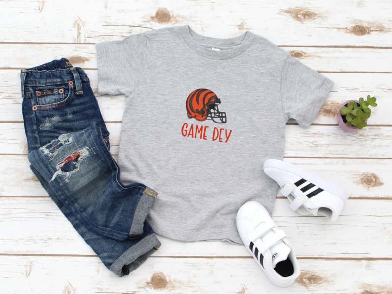 Cincinnati Embroidered Kids T-shirt, Infant/Toddler/Youth T-shirt