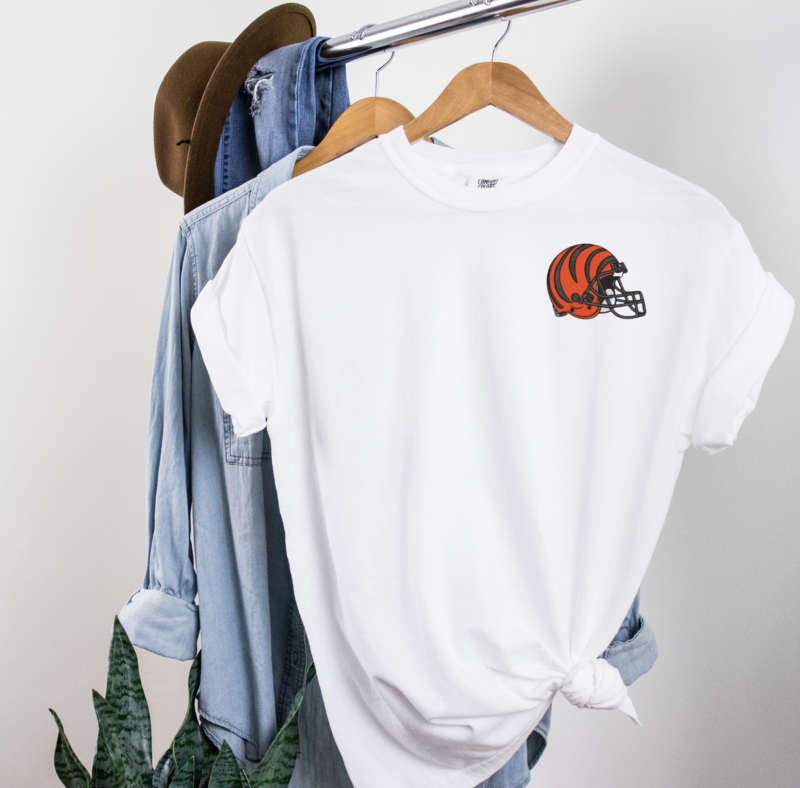 Adult Embroidered T-shirt, Cincinnati Football Embroidered T-shirt