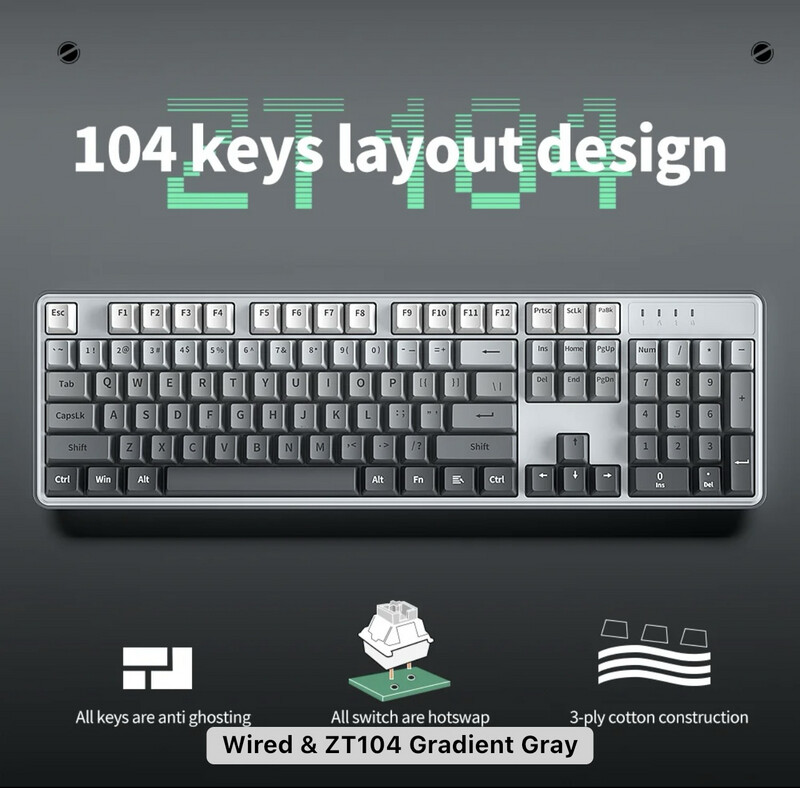 ZT104 (Gradient Grey)