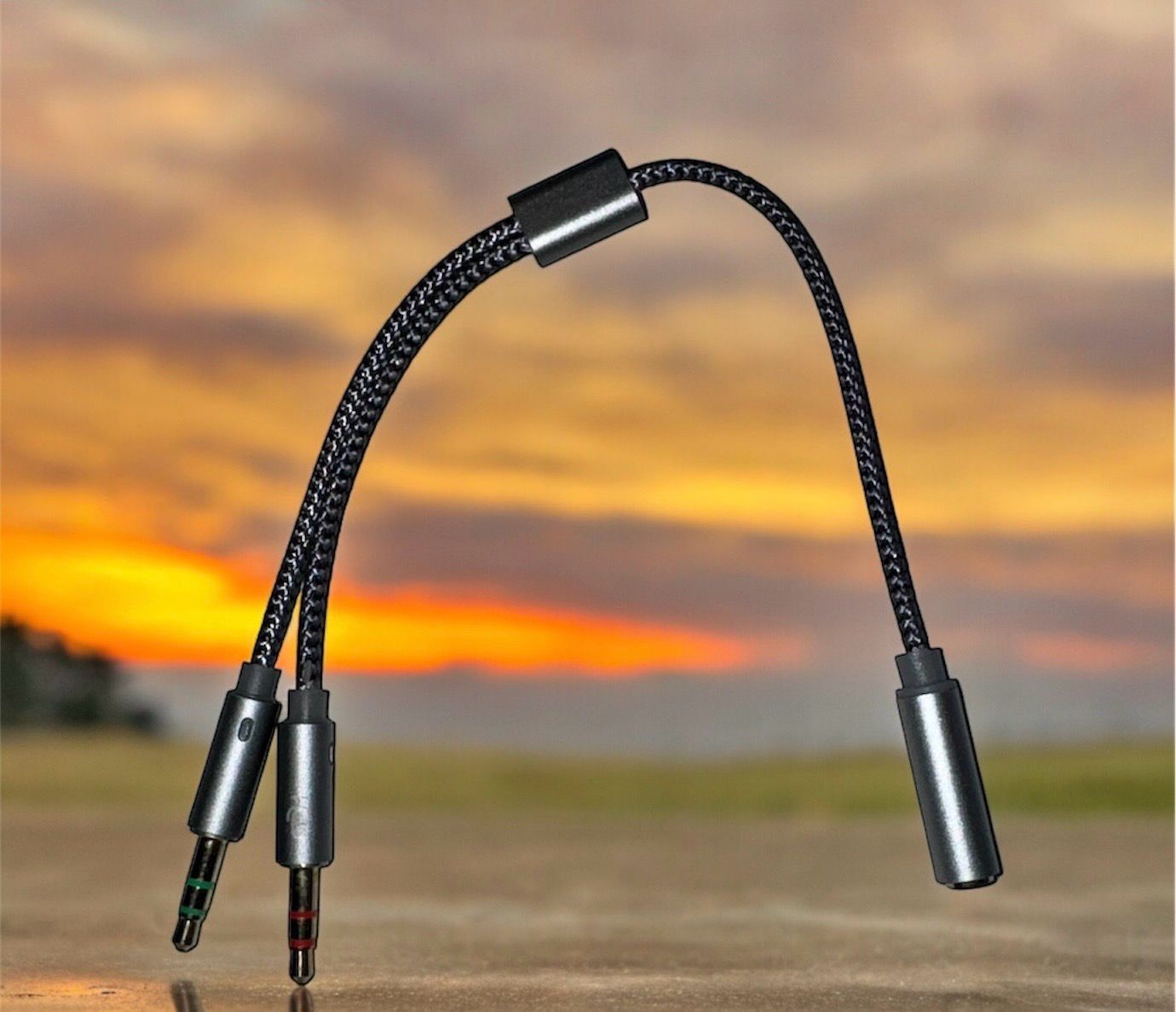Headphone Splitter “Y” Adapter
