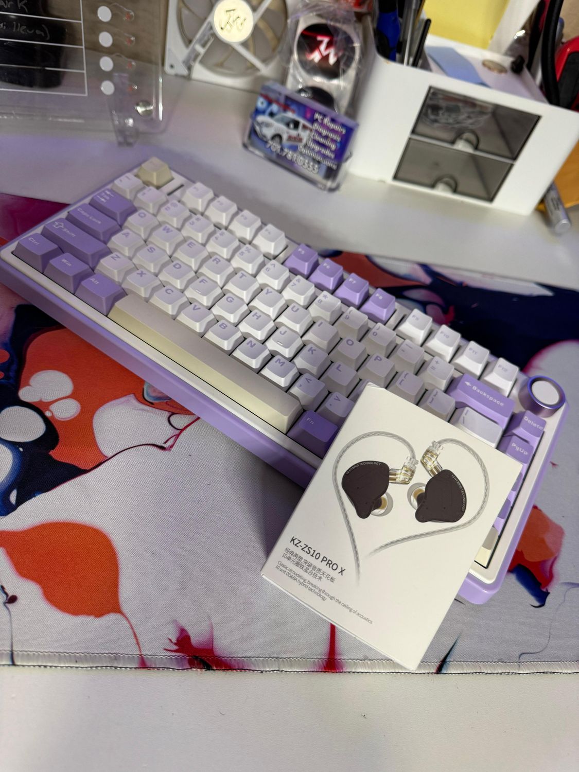 Aula F75/KZ ZS10 PRO X