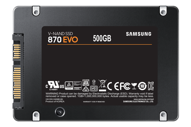 870 EVO SSD 500gb
