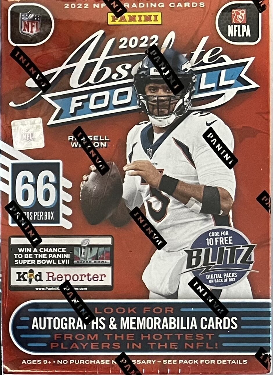 2022 Panini Absolute Blaster Box FOOTBALL Factory Sealed