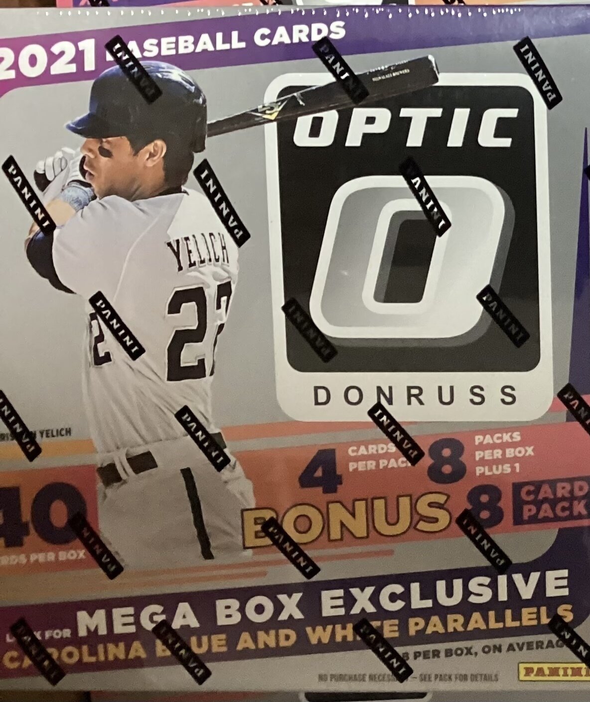 DonRuss Optic 2021 BASEBALL Factory Sealed Mega Box