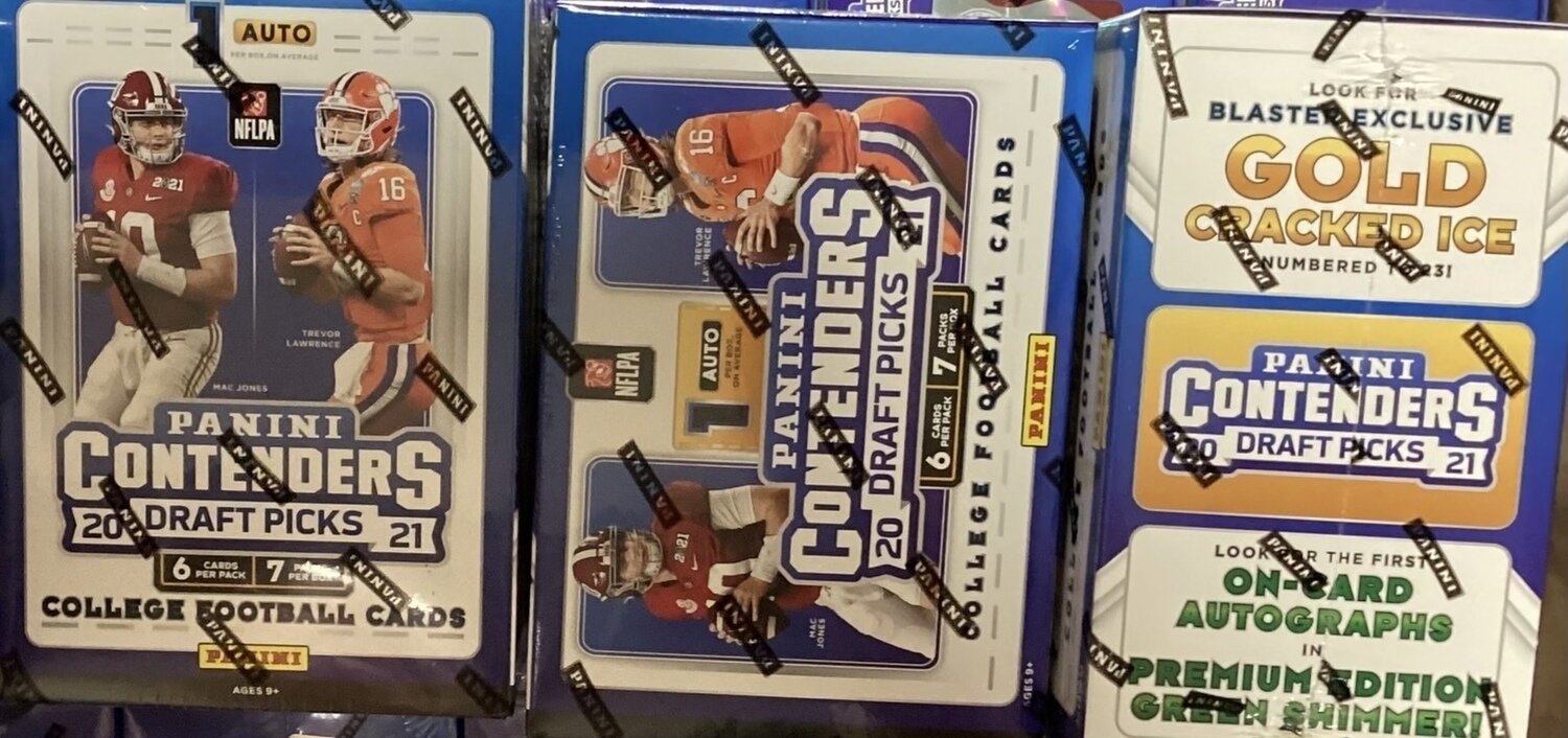 Panini Contenders 2021 FOOTBALL Factory Sealed Box
