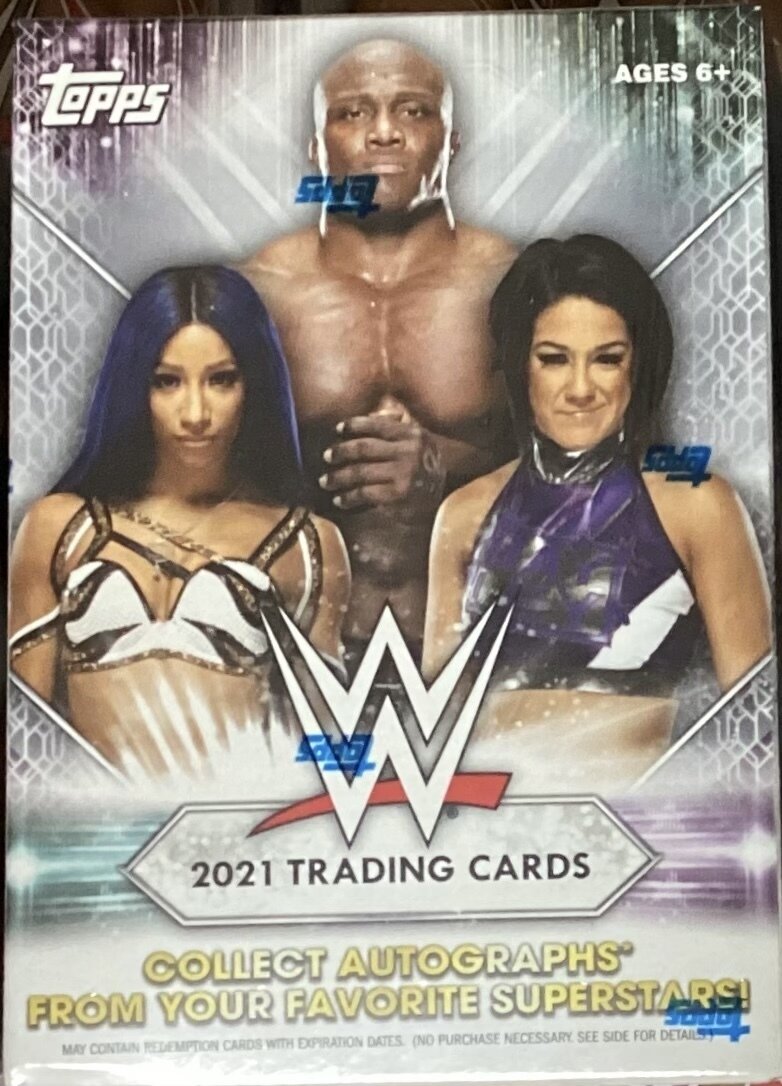 WWE 2021 Topps Trading Cards Factory Sealed
