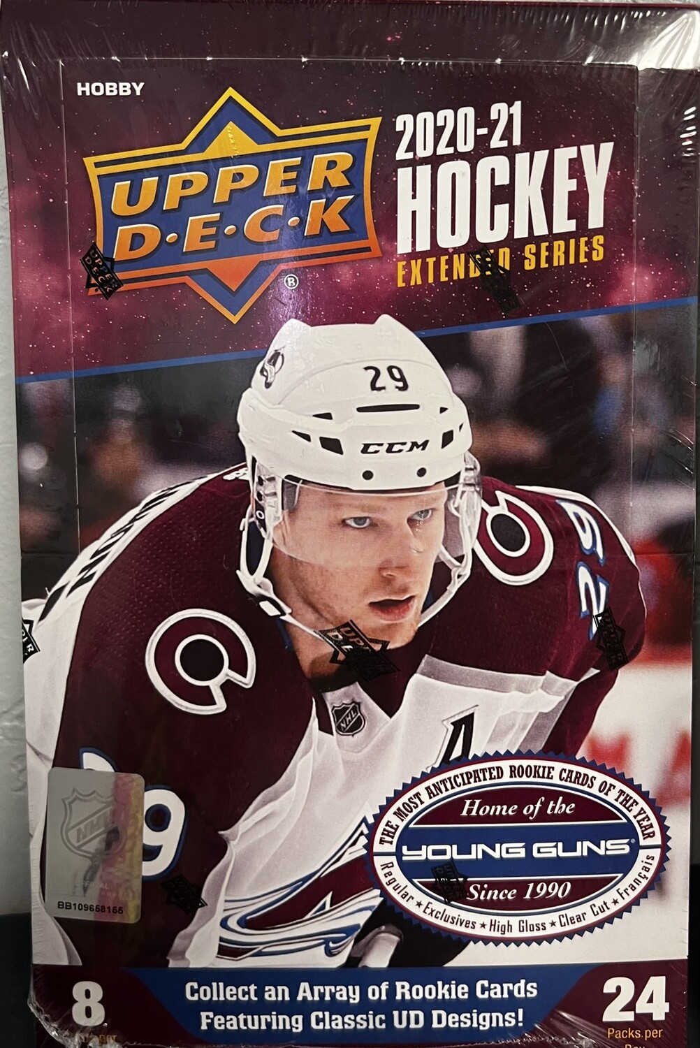 2020-21 Upper Deck HOCKEY Extended Series Factory Sealed Hobby Box