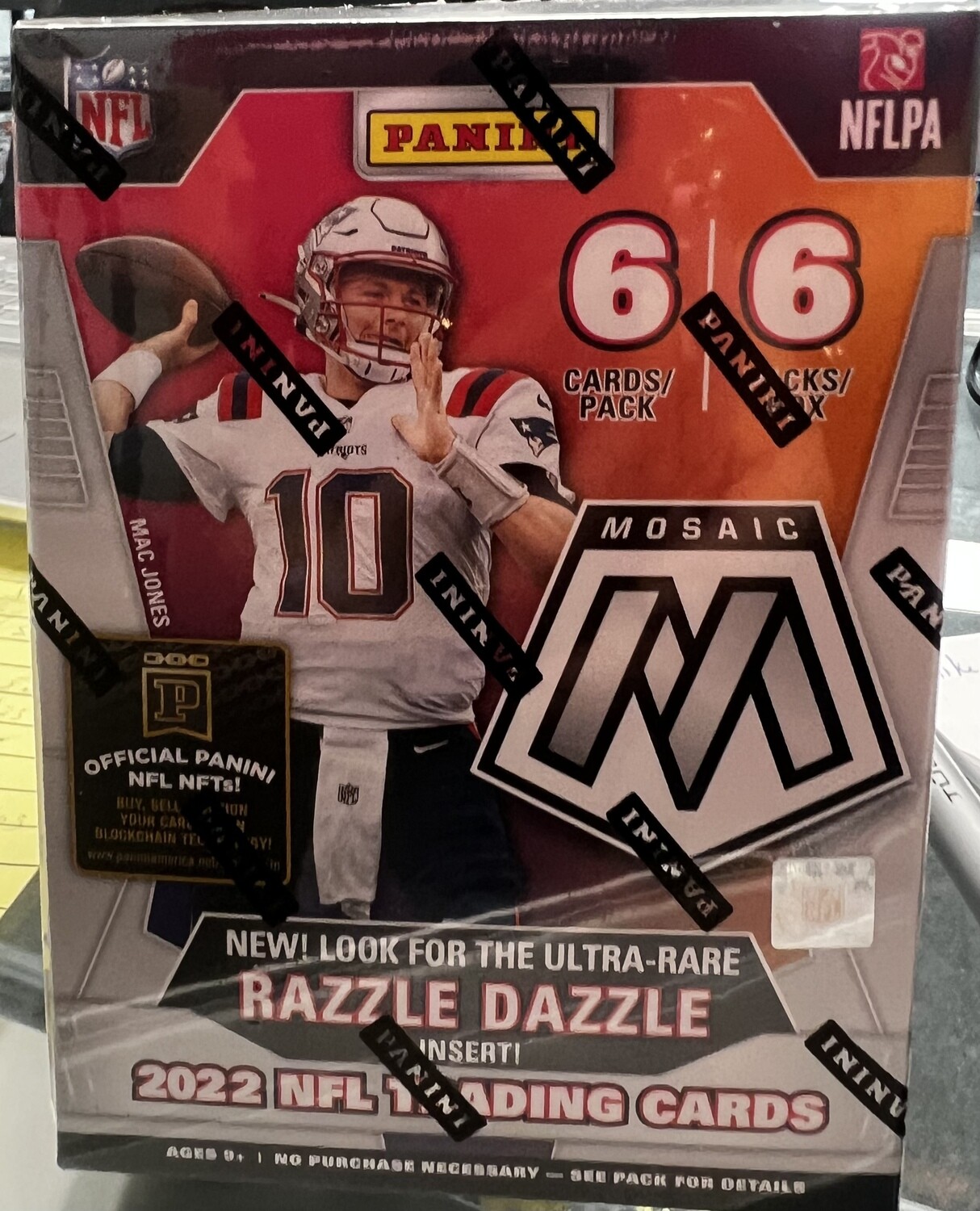 2022 Panini NFL FOOTBALL Factory Sealed Blaster Box