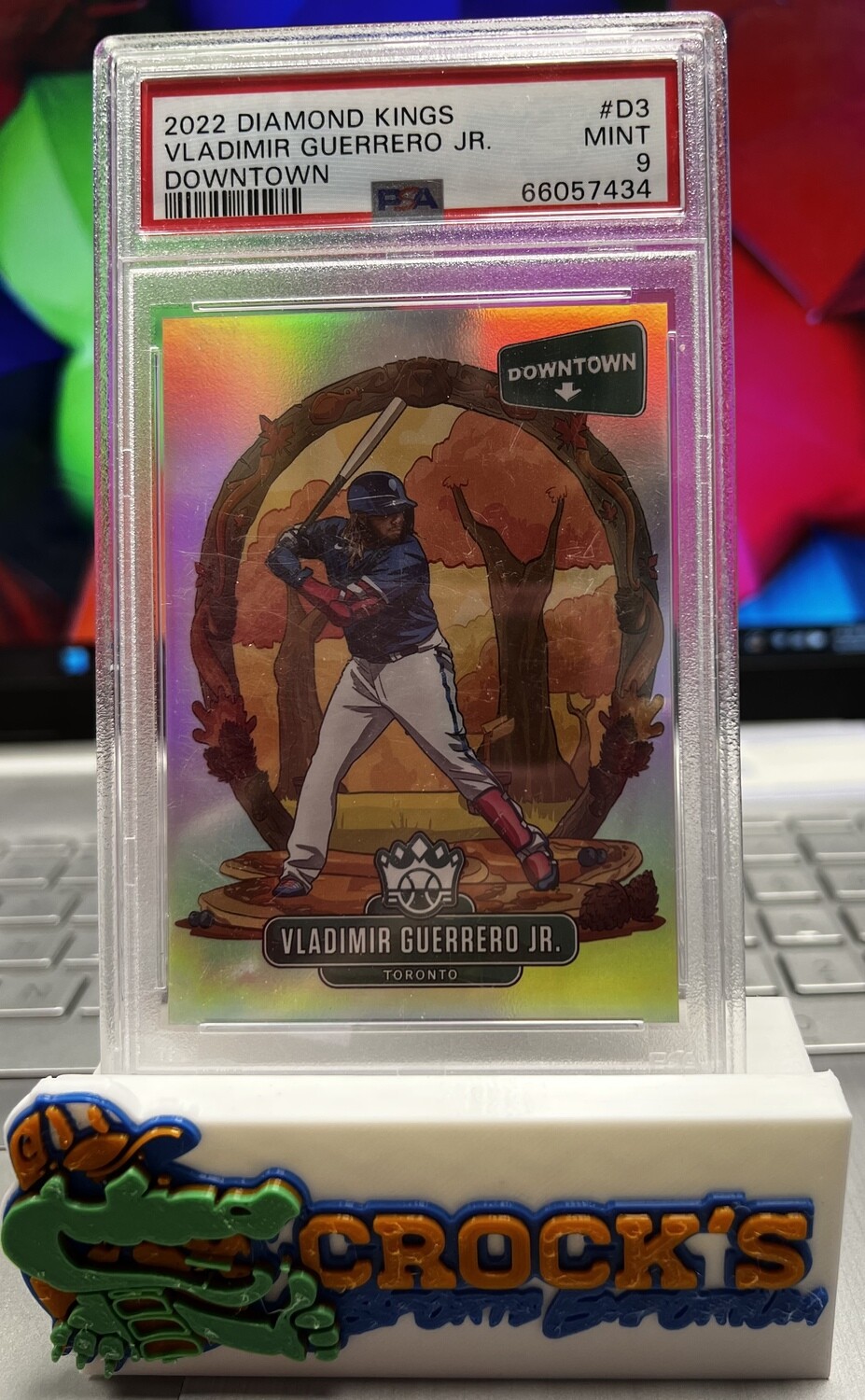 2022 Diamond Kings VLADIMIR GUERRERO JR. Downtown PSA 9 Mint