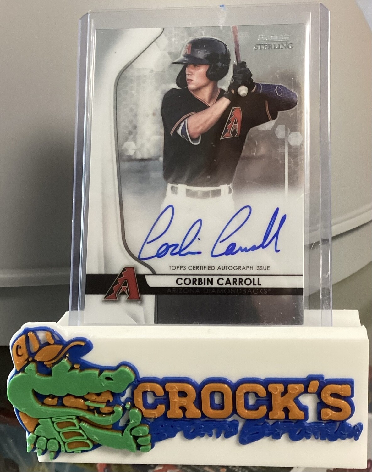 2020 Bowman Sterling CORBIN CARROLL Prospect Autograph Rookie Card D-Backs