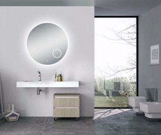 Round Acrylic LED Mirror