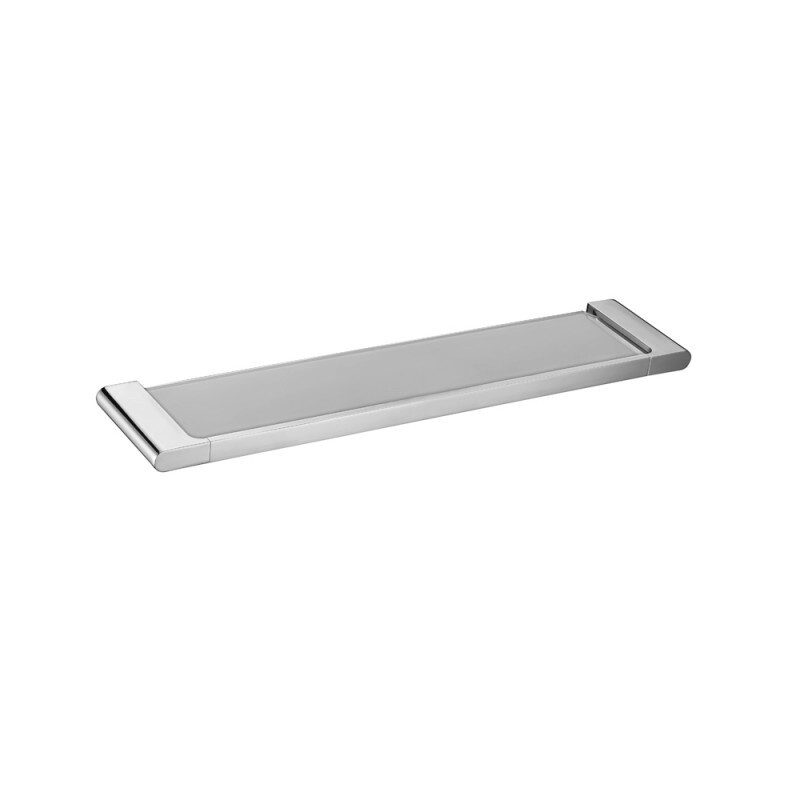 AU Glass Shelf, Colour: Chrome
