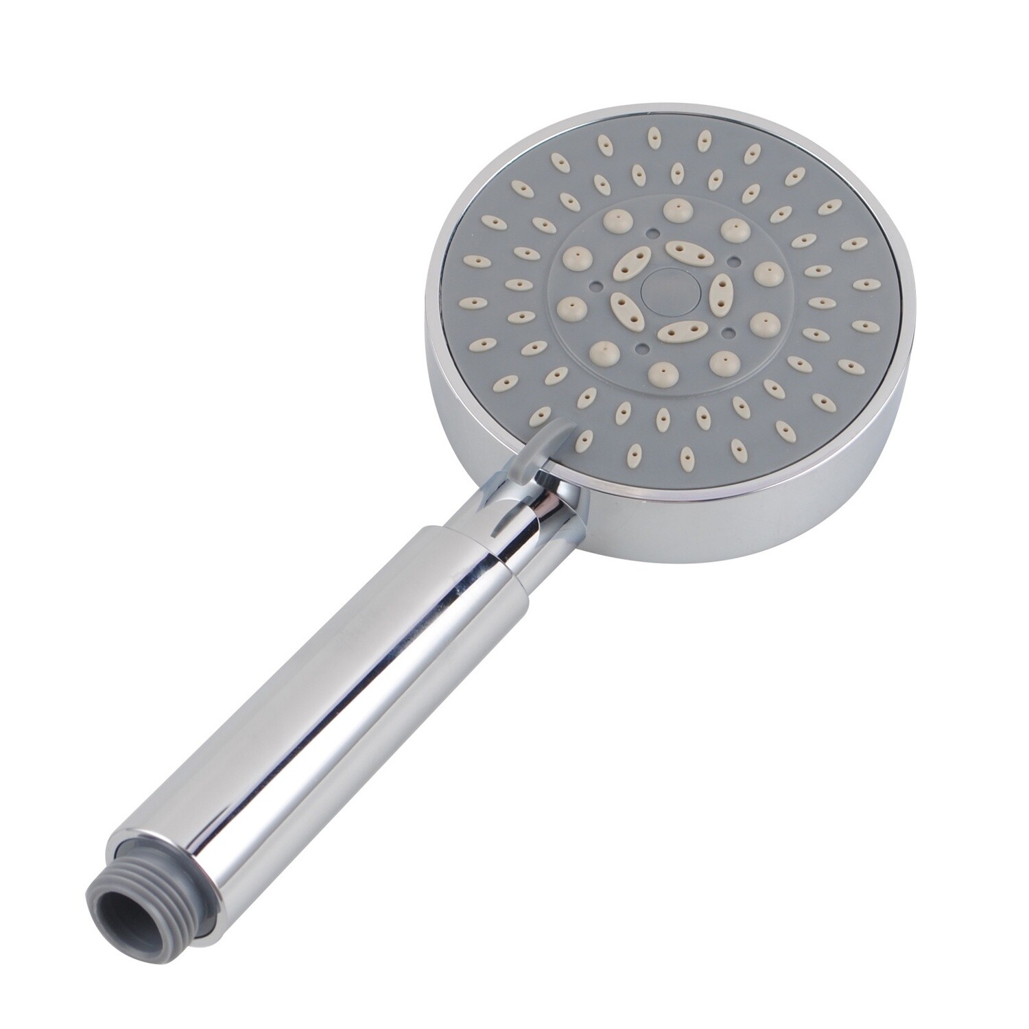 5 Functions Round Handheld Shower, Colour: Chrome