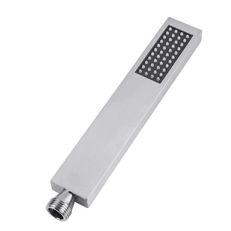 Brass Square Handheld Shower Spray Head