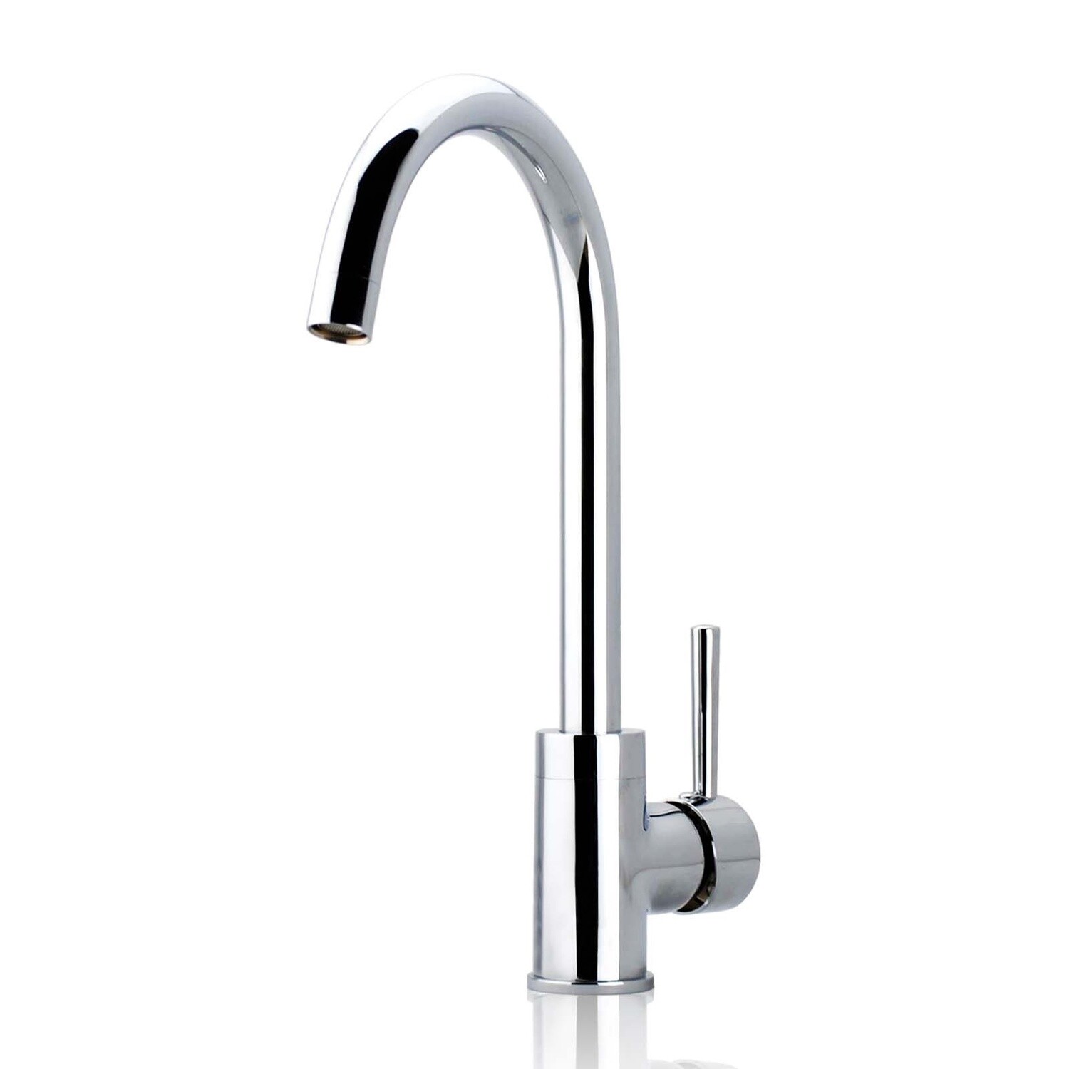 Round Series Standard Kitchen Sink Mixer Tap, Colour: Chrome