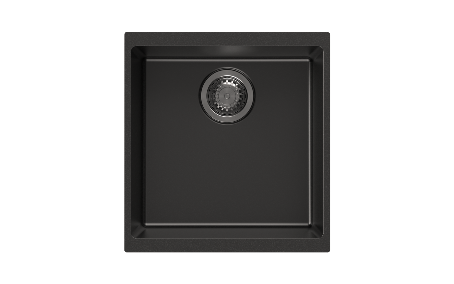 Carysil Single Bowl, Colour: Black, Size: 430*460*200mm