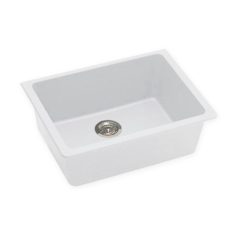 Granite Quartz Stone Undermount Kitchen Sink Single