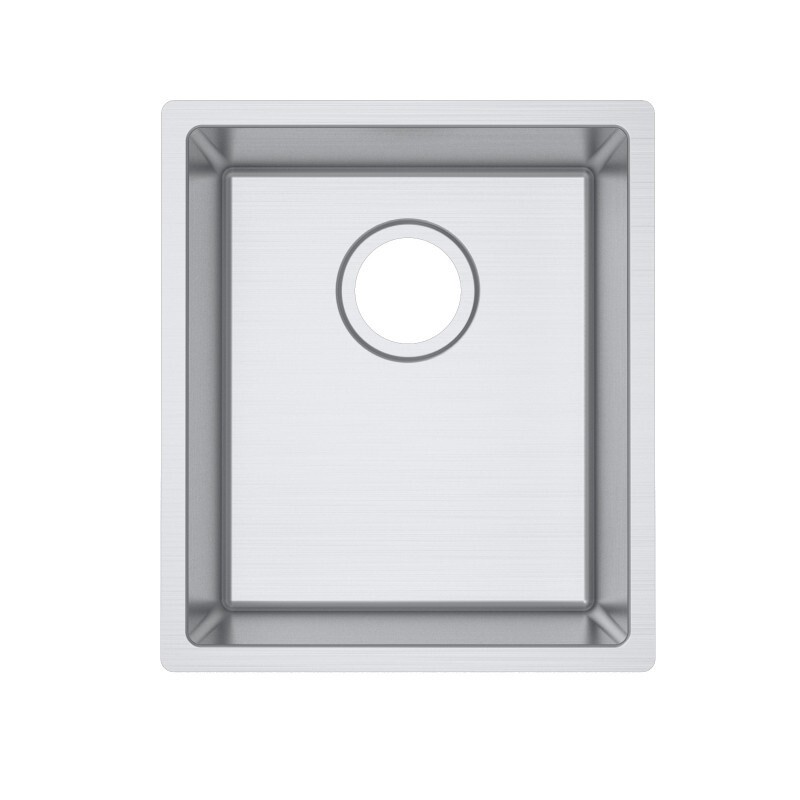 Stainless Steel Single Bowl Kitchen Sink, Size: 380*440*200mm