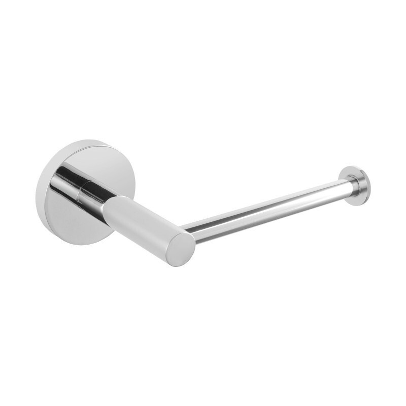 LUCID PIN Series Wall Mounted Toilet Paper Roll Holder, Colour: Chrome