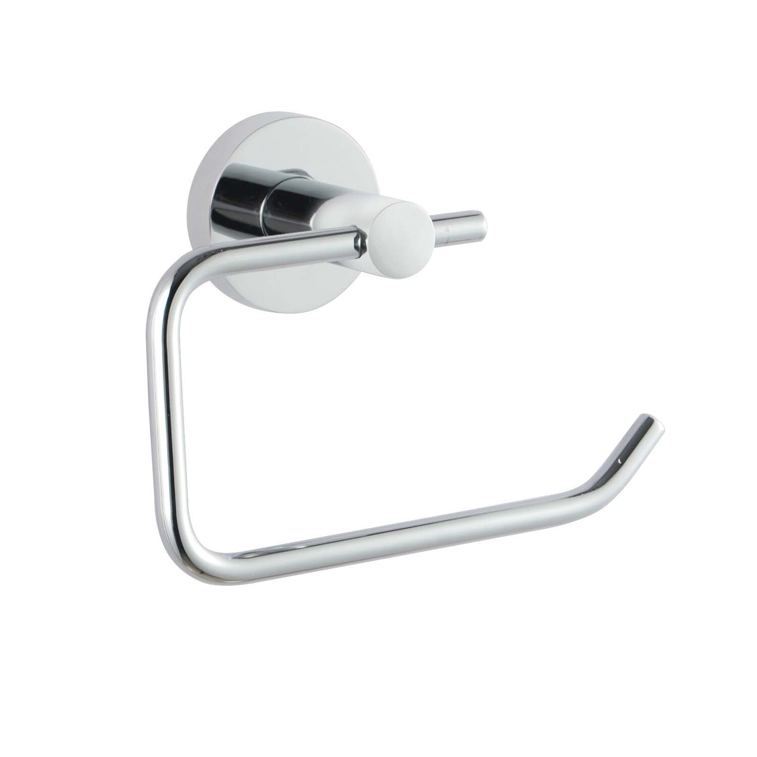 LUCID PIN Series Round Toilet Paper Roll Holder, Colour: Chrome