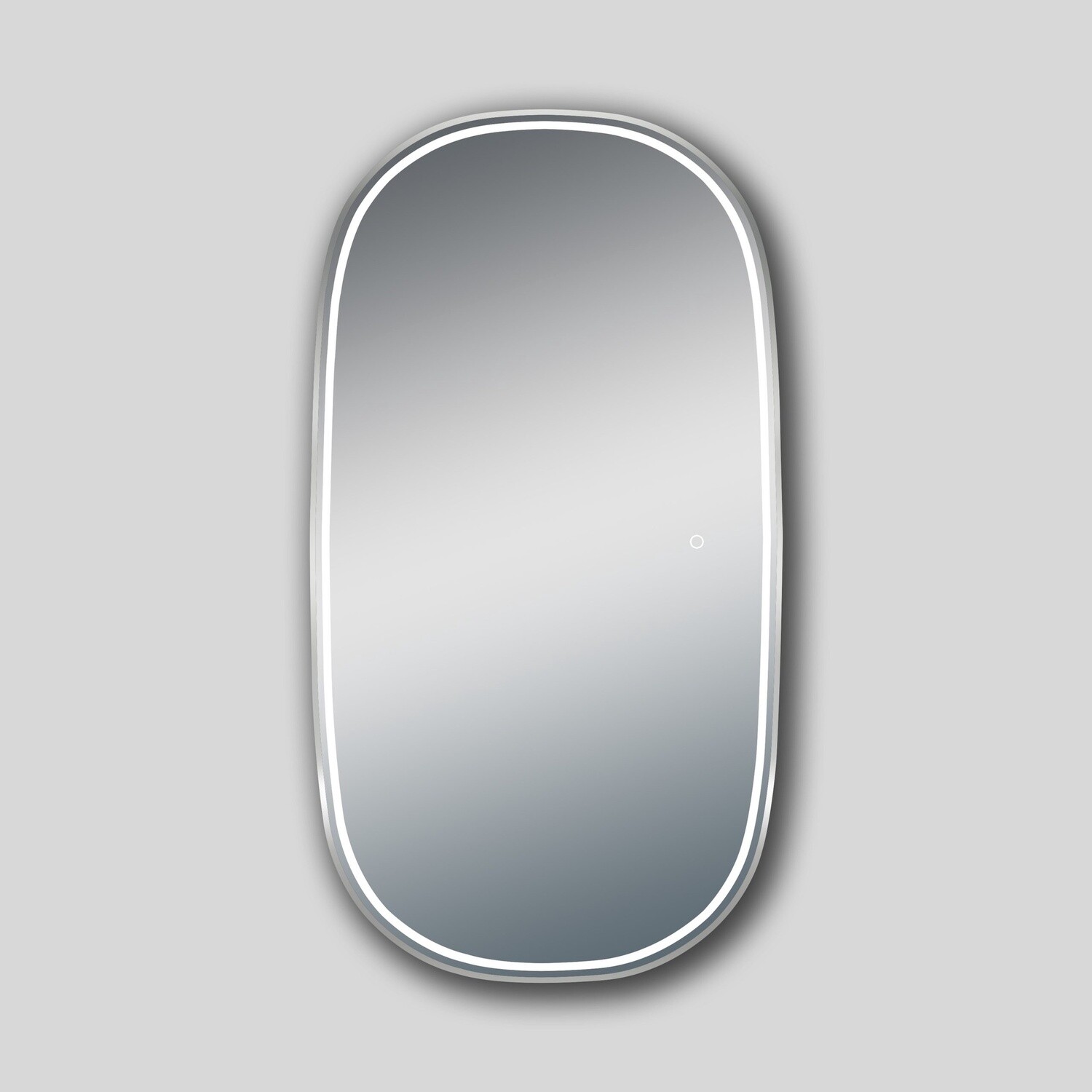 3 Colour Frontlit LED Dressing Mirror, Size: 1200*650*5mm