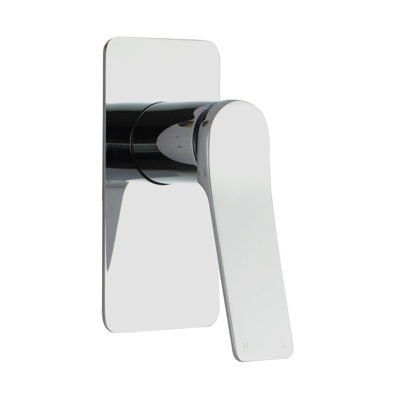 Rushy Shower Mixer without diverter, Colour: Chrome, Material: Brass