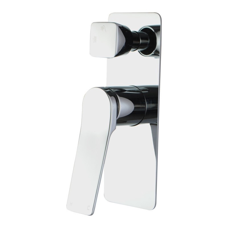 Rushy Shower Mixer, Colour: Chrome