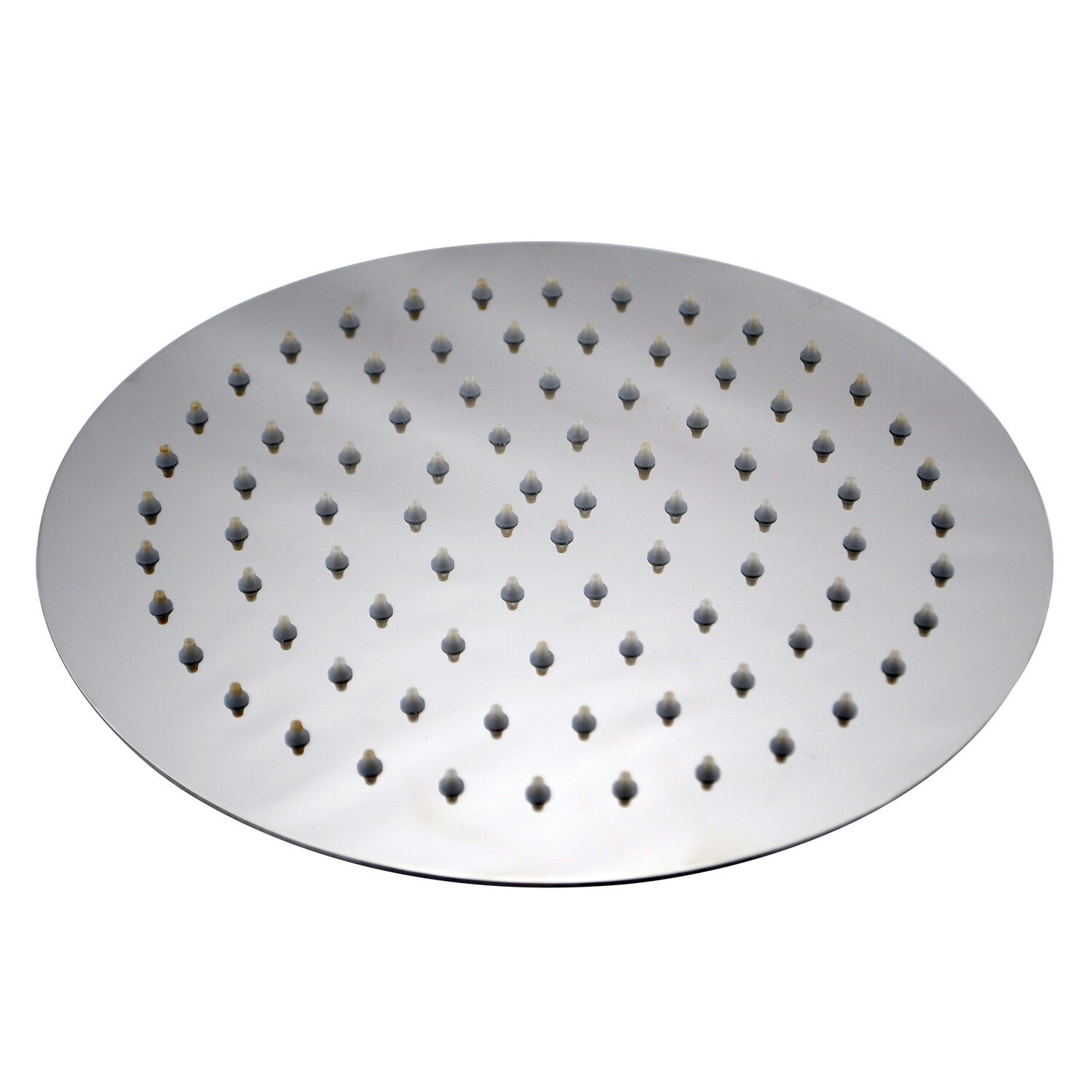 Super-slim Round Rainfall Shower Head, Colour: Chrome, Size: 200mm