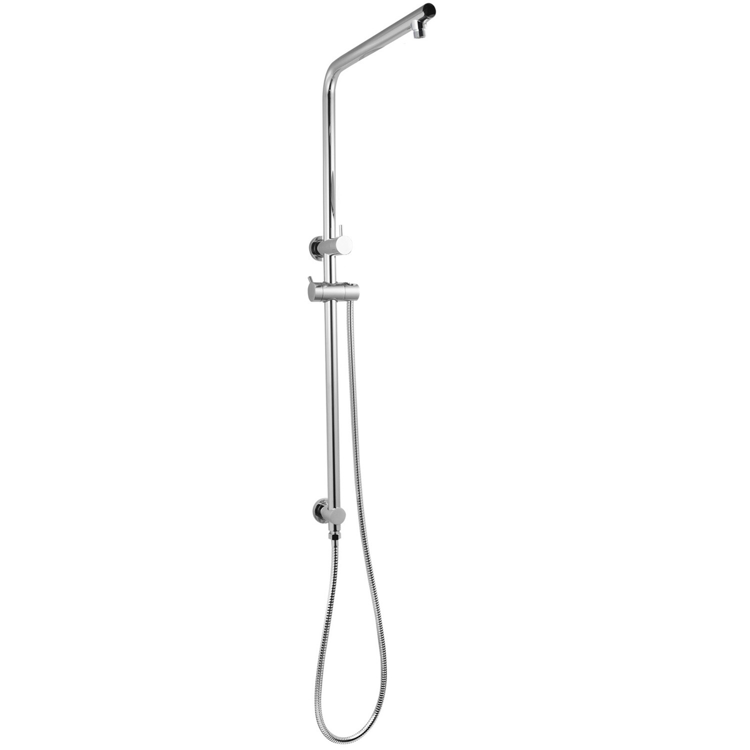 Shower Station w/o Shower Head &amp;Handheld Shower, Colour: Chrome