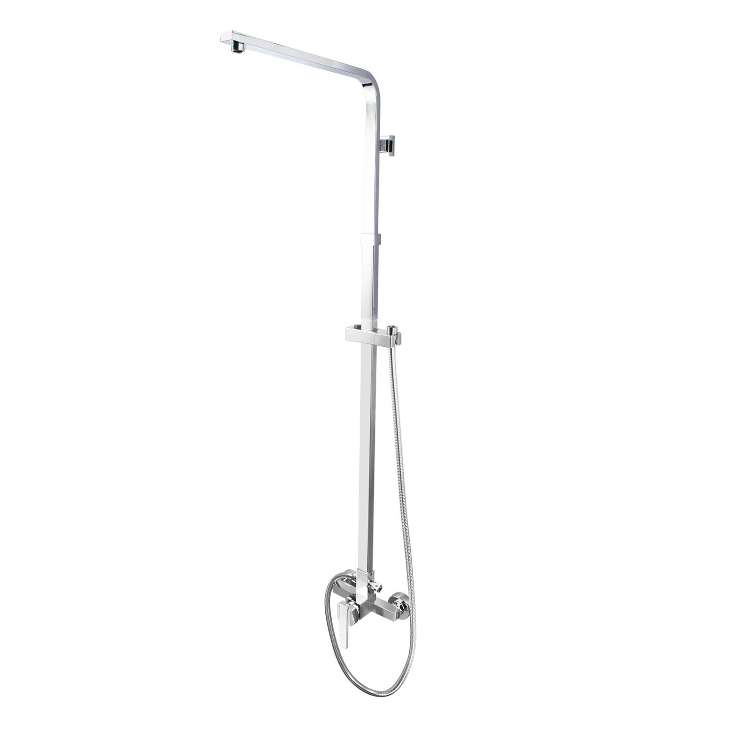 Shower Rail, Colour: Chrome