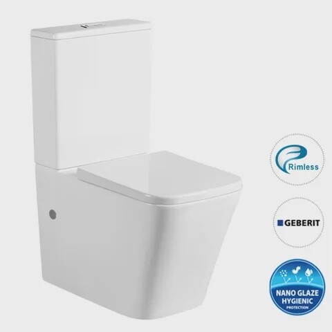 X-cube Rimless Toilet Suite
