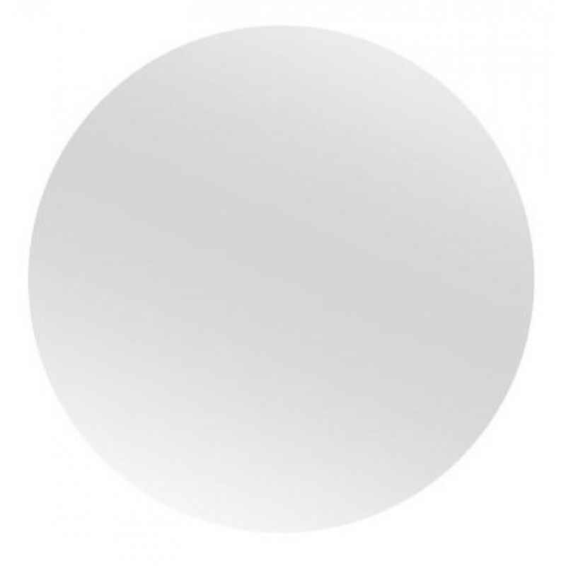 Pencil Edge Round Mirror