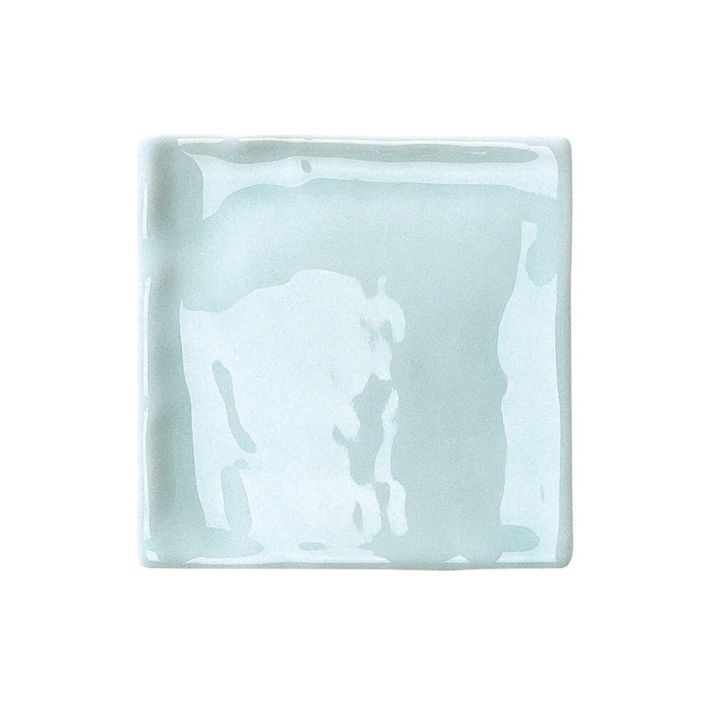 Luxe Sky Blue Wall Tile, Finish: Gloss, Size: 100x100