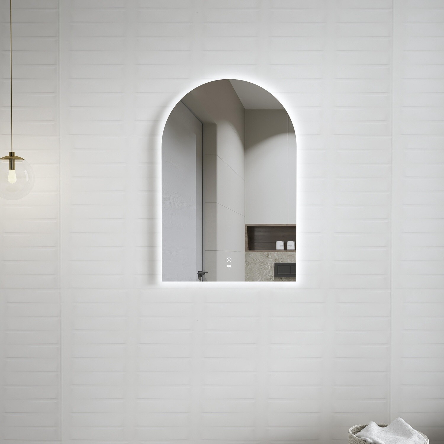 Archie LED Frameless Mirror