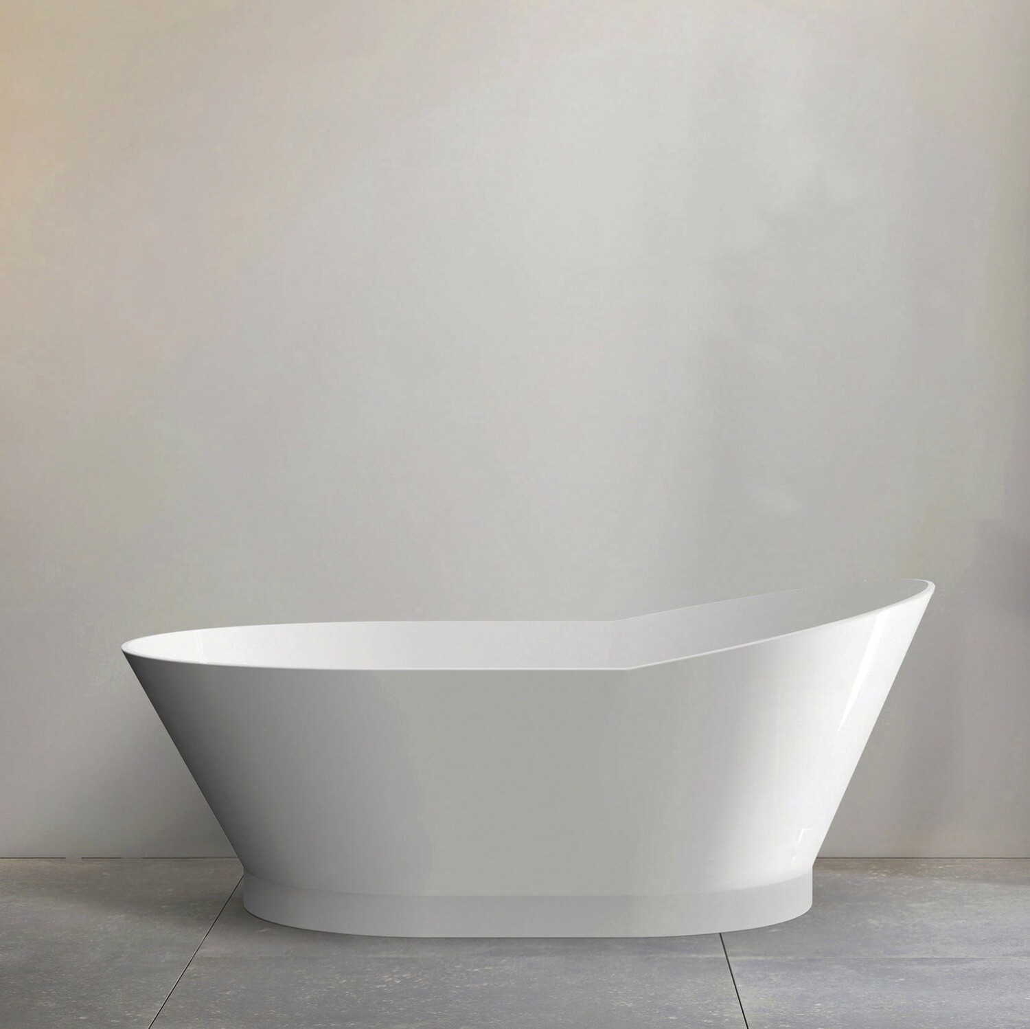 Attica London White Bath, Size: 1500mm
