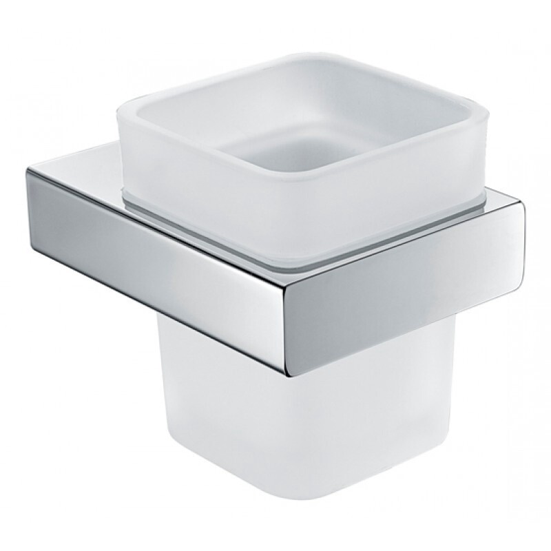 Single Tumbler, Finish: Chrome