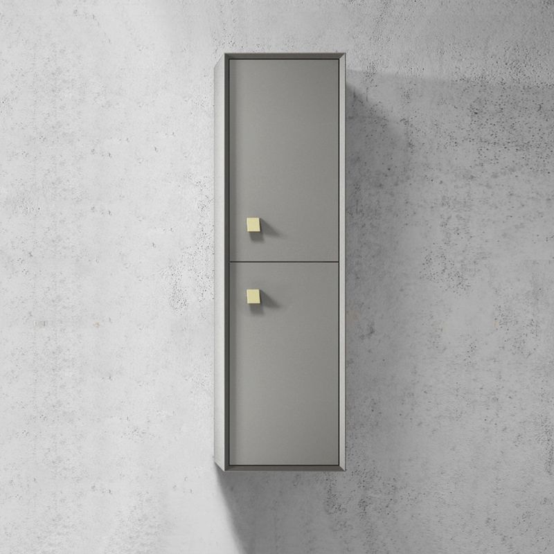 Boston Tall Boy Matte Grey