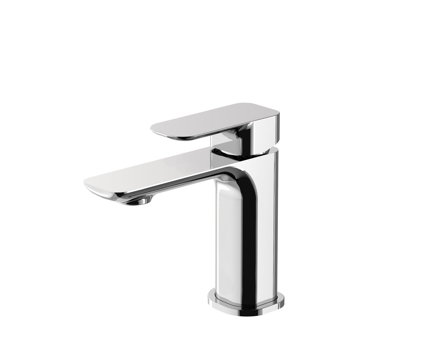 Oskar Basin Mixer, Height: Regular, Colour: Chrome