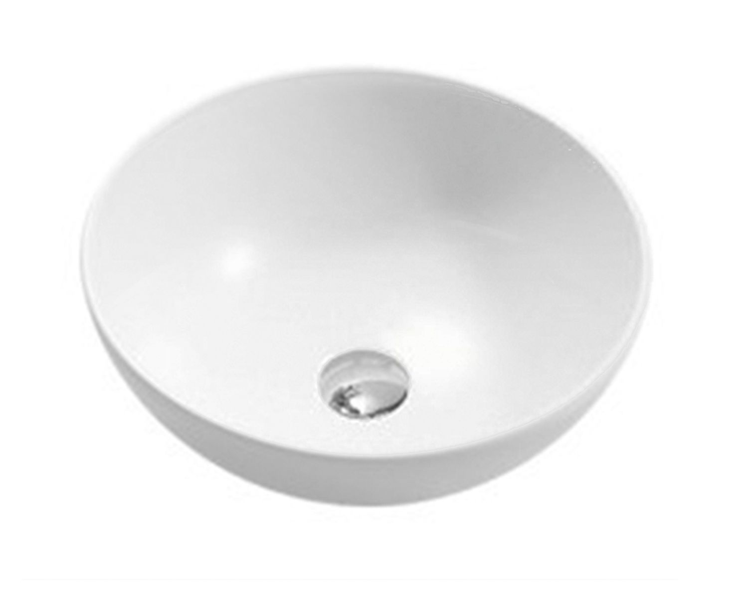 Bondi Ultra Slim Fine Ceramic Basin, Colour: Matte White