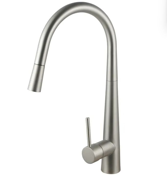 Pull Out  Kitchen Mixer Brushed Nickel