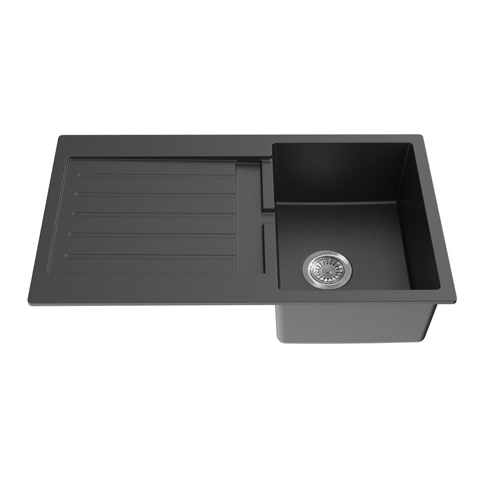 Quartz Single Sink with drain top/undermount