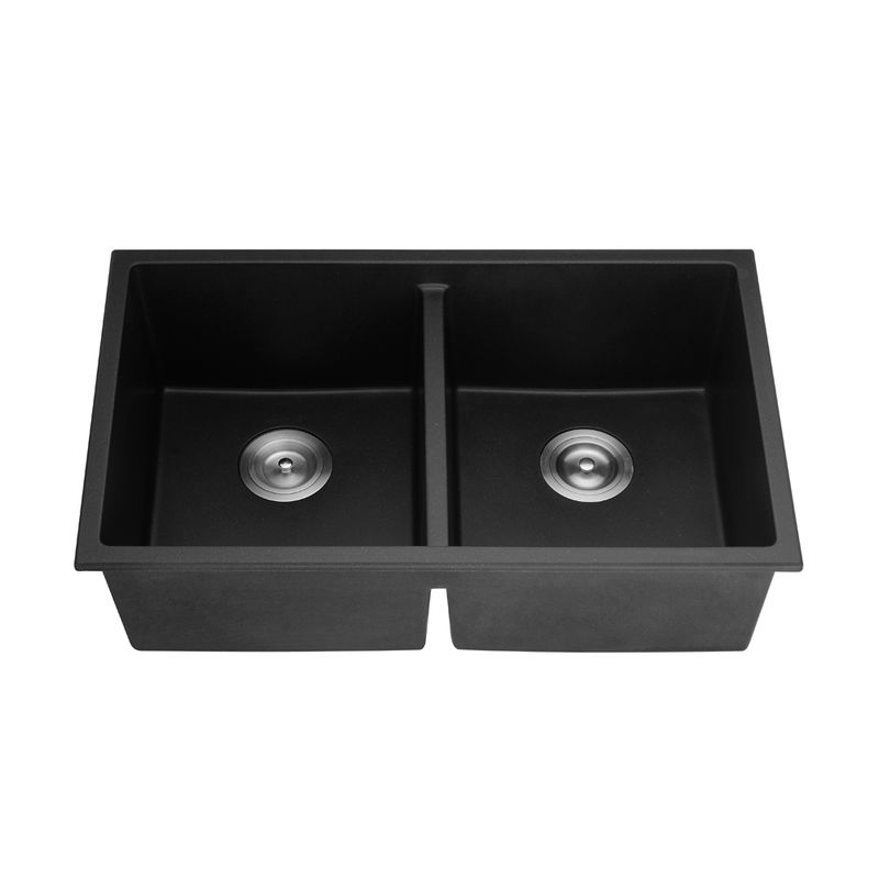Quartz Double Sink Top/Undermount 762
